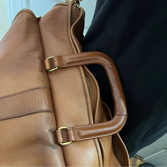 Vintage Coach Harrison Brown Leather Briefcase 5283 - Picture 15 of 16